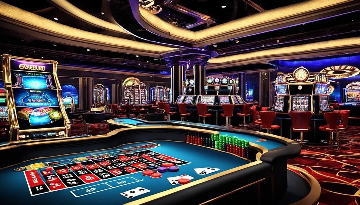 Live roulette wheel in HD studio
